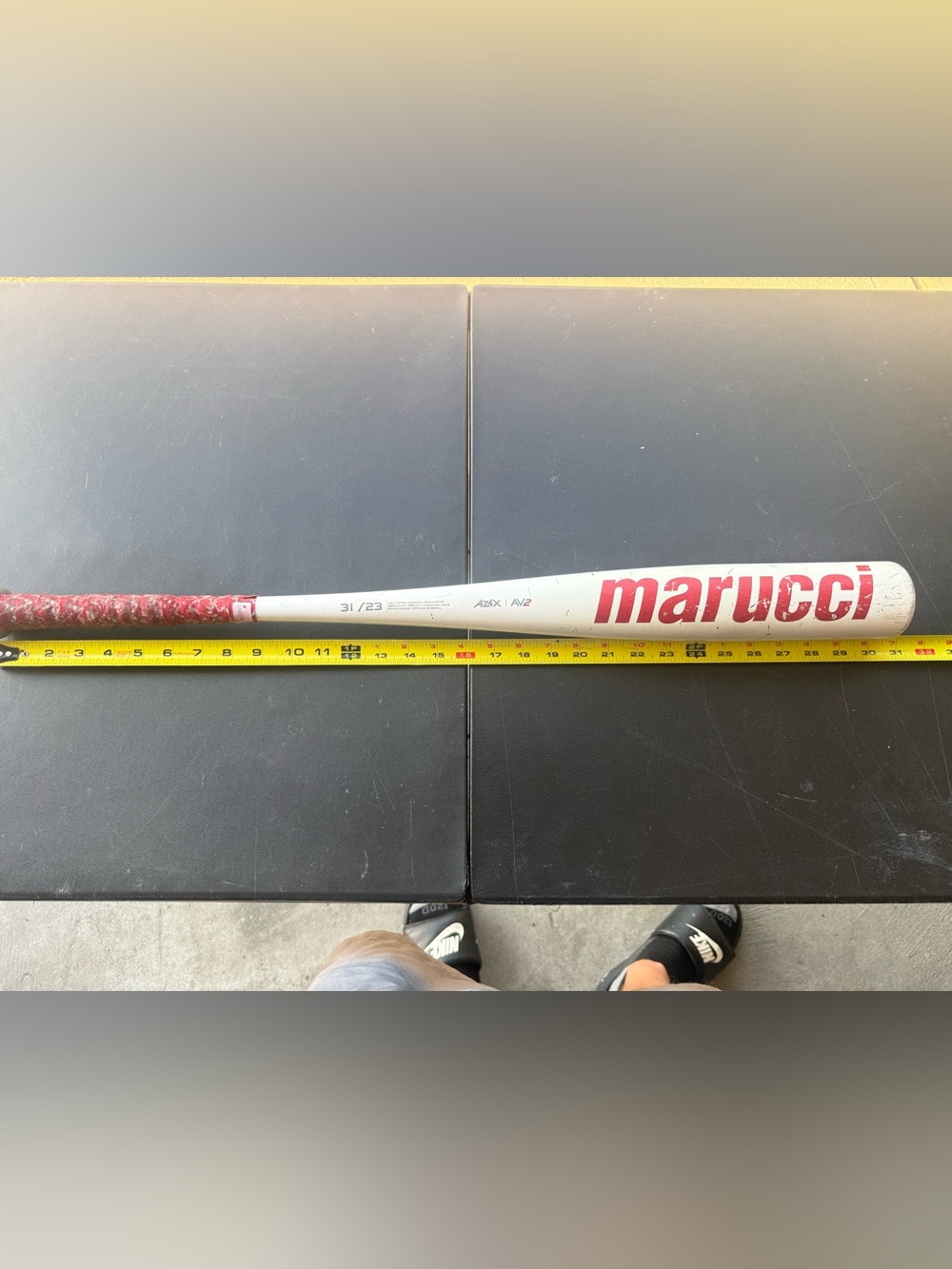 Marucci CAT7 Silver  Baseball Bat 31" 23 oz -8  USSSA